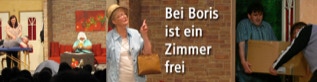 Bei Boris ist ein Zimmer frei, Plaklatmotiv