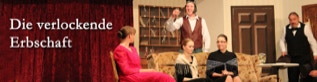 Die verlockende Erbschaft, Plakatmotiv